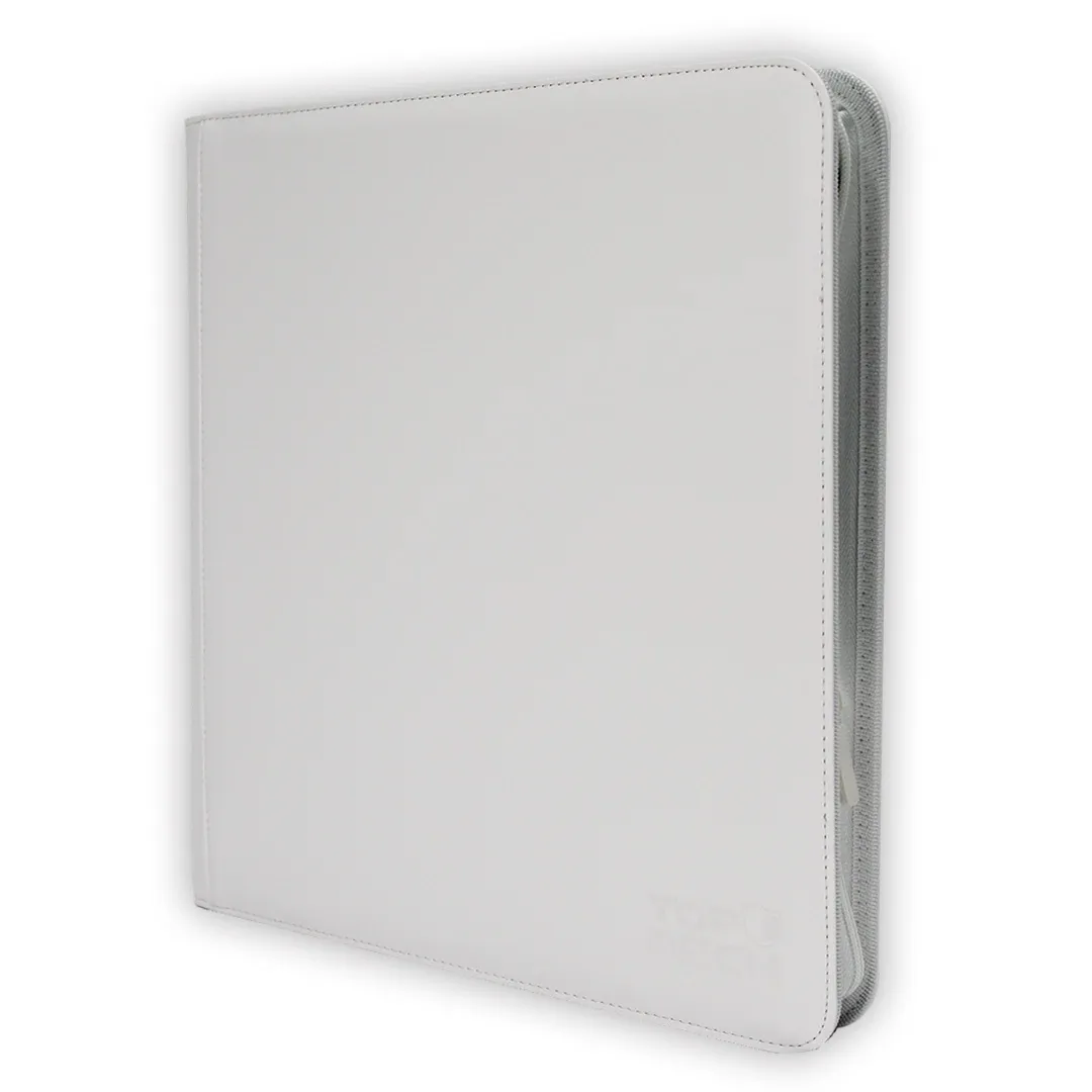 Carpeta Premium | Para 480 cartas (12 bolsillos por cara - carga lateral) - Varios Colores y con cierre - Top Deck